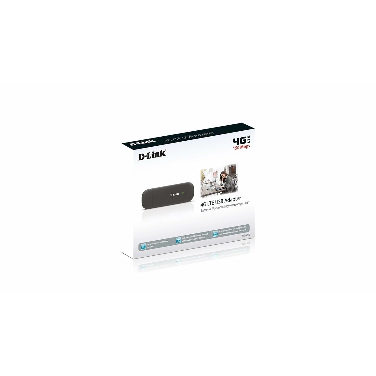 Adaptador USB Wifi D-Link DWM-222/R