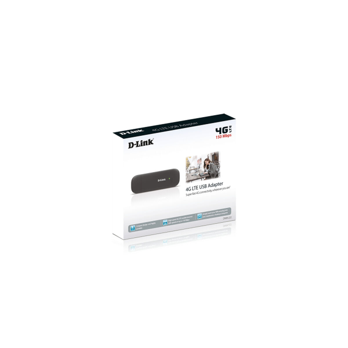 Adaptador USB Wifi D-Link DWM-222/R