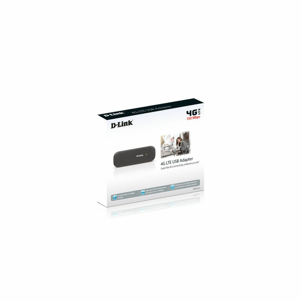 Adaptador USB Wifi D-Link DWM-222/R
