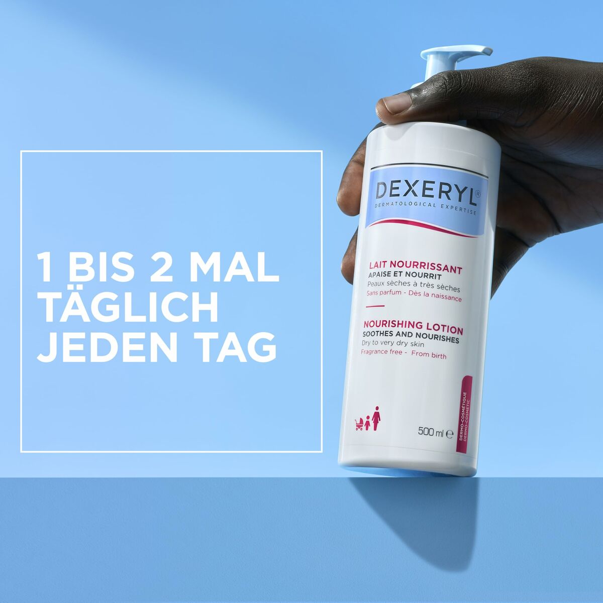 Loción Corporal Dexeryl LOCIÓN NUTRITIVA 500 ml