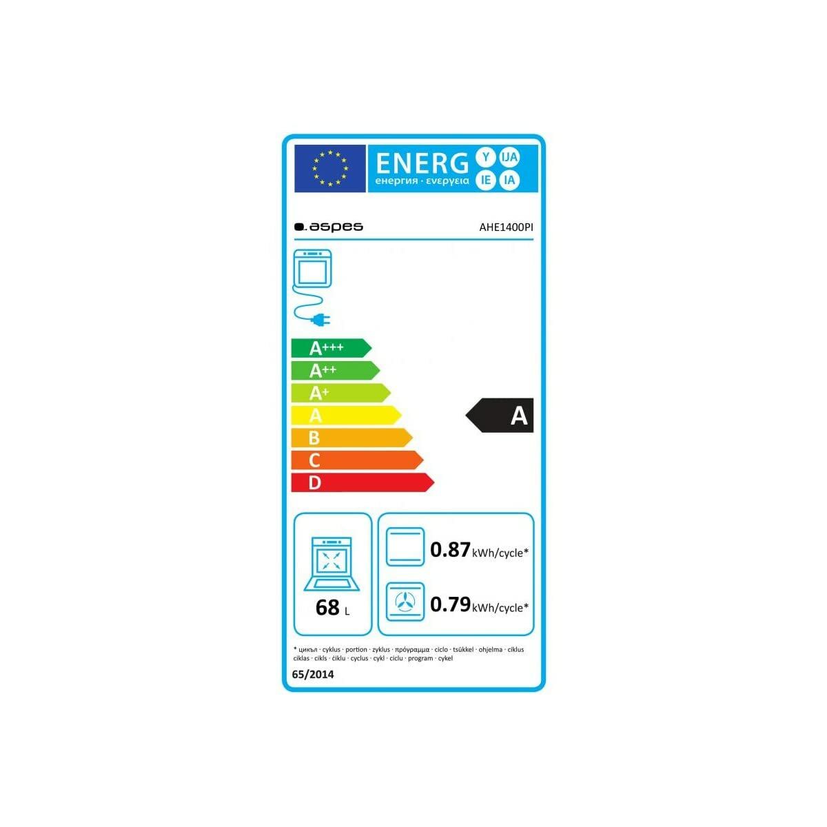 Horno Aspes AHE1400PI