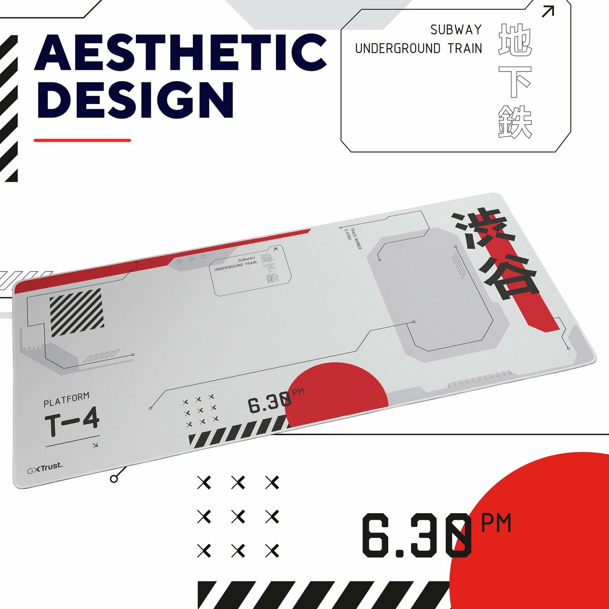 Alfombrilla Gaming Trust 25717 Blanco