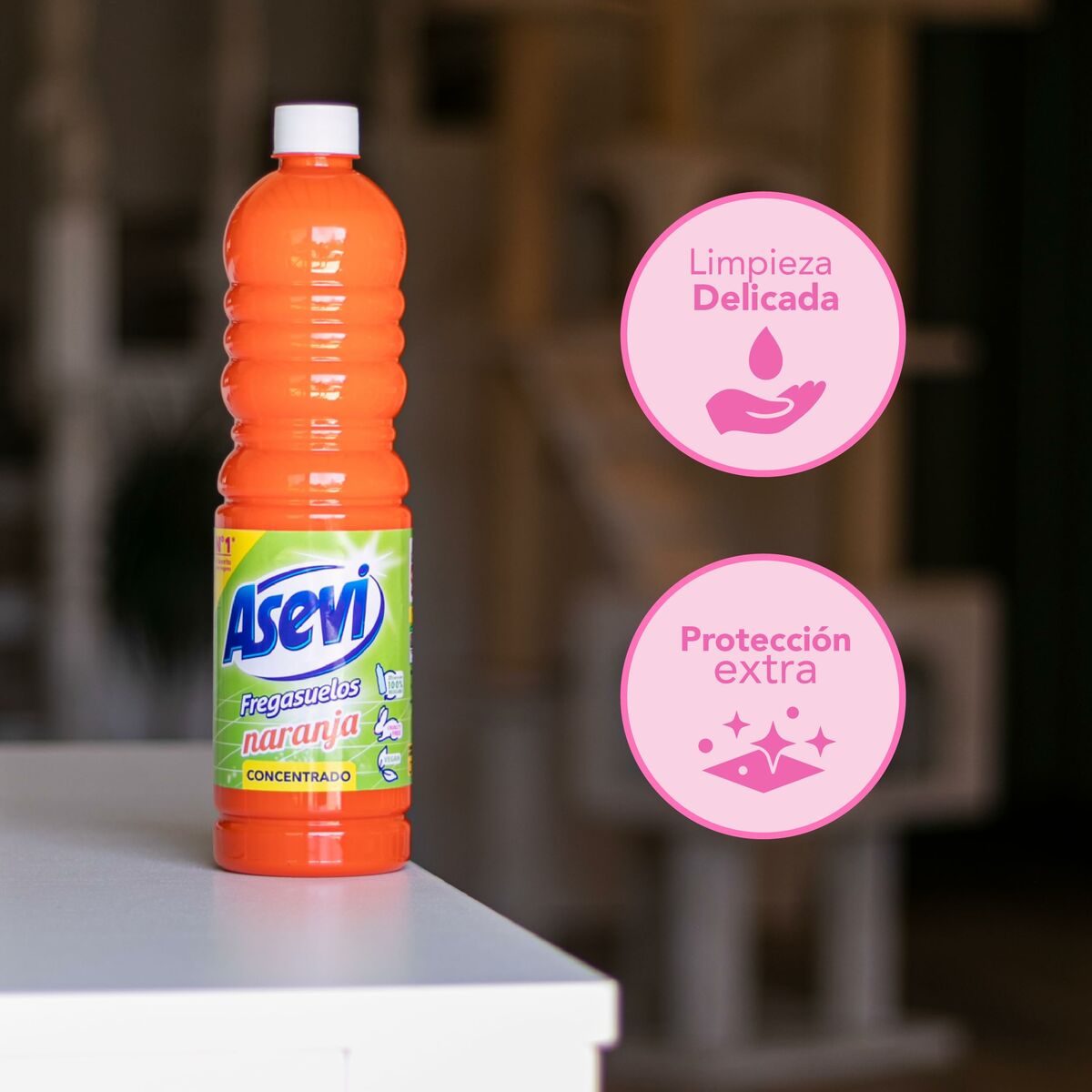 Limpiador de Suelos Asevi 1 L
