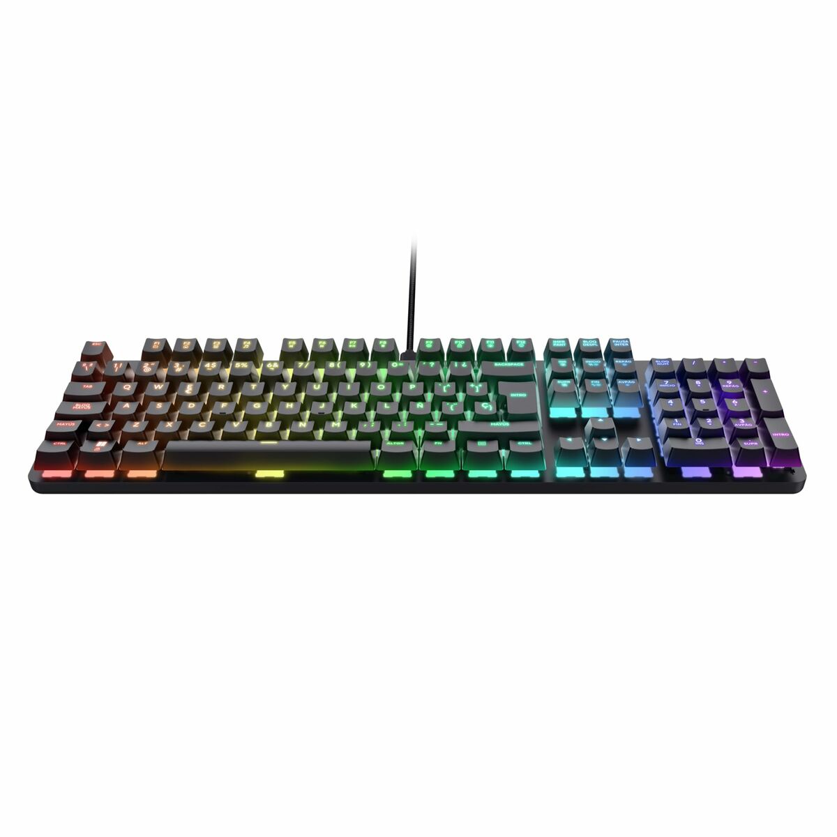 Teclado Gaming Trust 25682 Negro Qwerty Español
