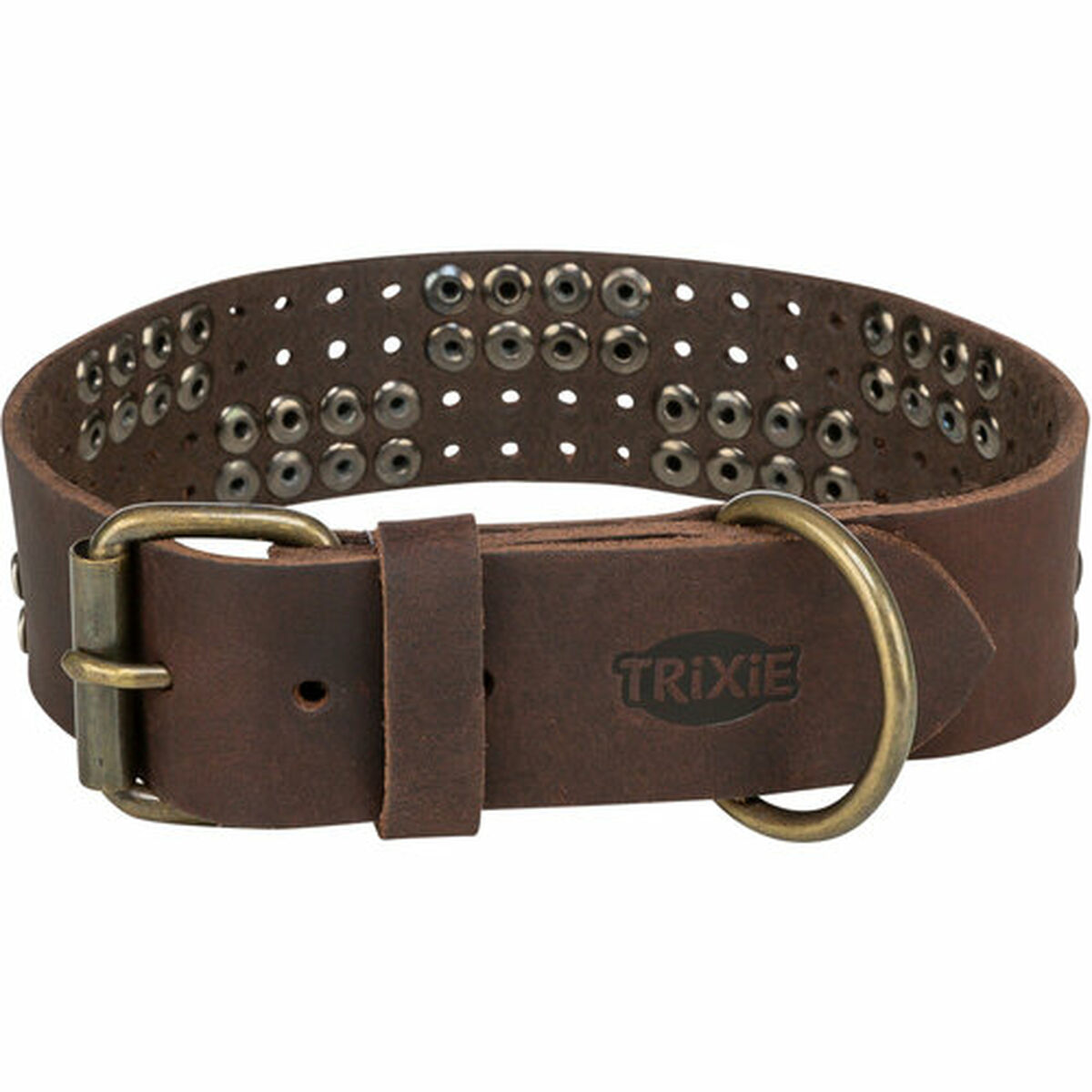 Collar para Perro Trixie Rustic Marrón oscuro XL