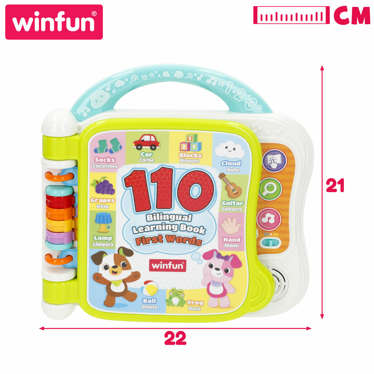 Libro infantil de actividades Winfun (4 Unidades)