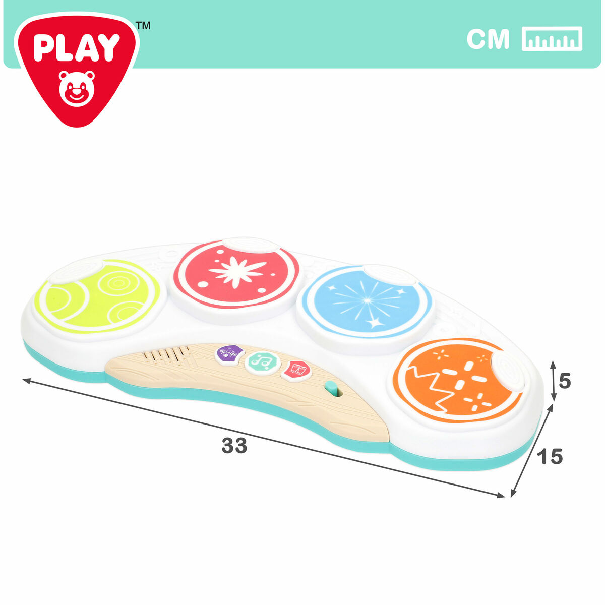 Juguete Musical PlayGo 33 X 5 X 15 CM (4 Unidades)