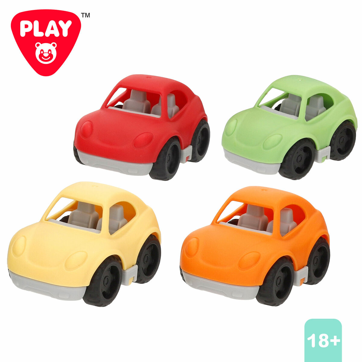 Camión Portavehículos PlayGo 34 X 18 X 13 CM (2 Unidades)