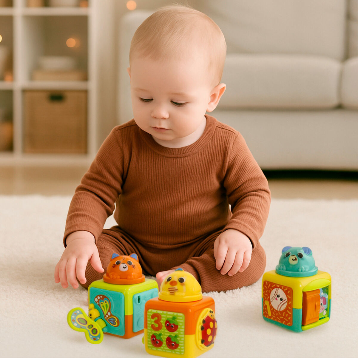 Bloques Apilables Winfun 8,5 X 25 X 8,5 CM (6 Unidades)