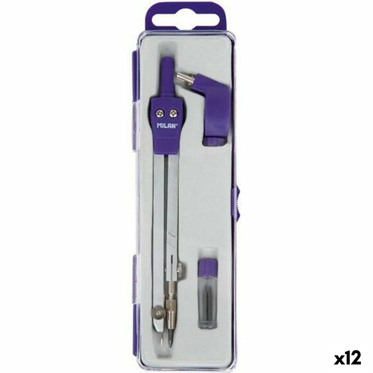 Compás Milan Azul (12 Unidades)