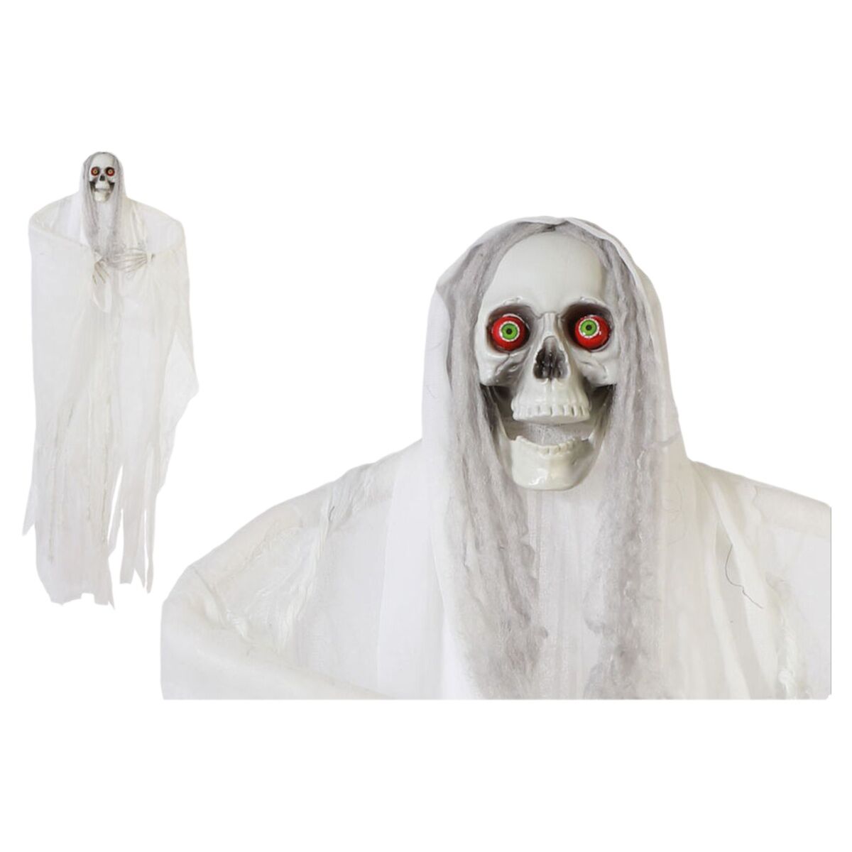Decoración para Halloween Fantasma 213 cm Blanco