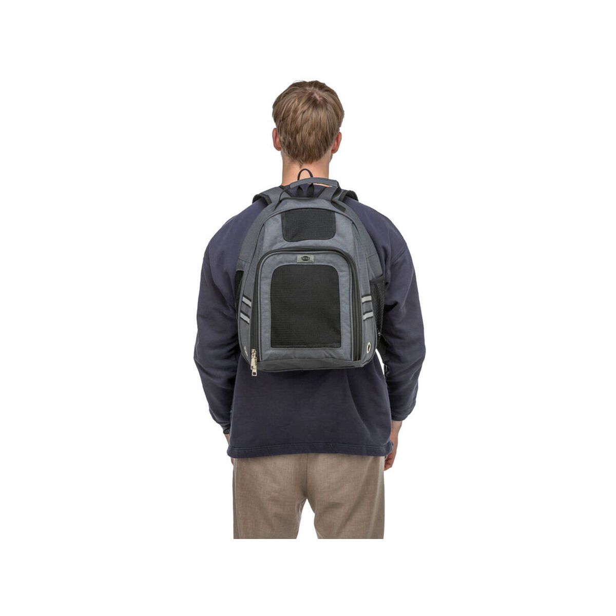 Mochila para Mascotas Trixie Gris 34 × 44 × 26 cm