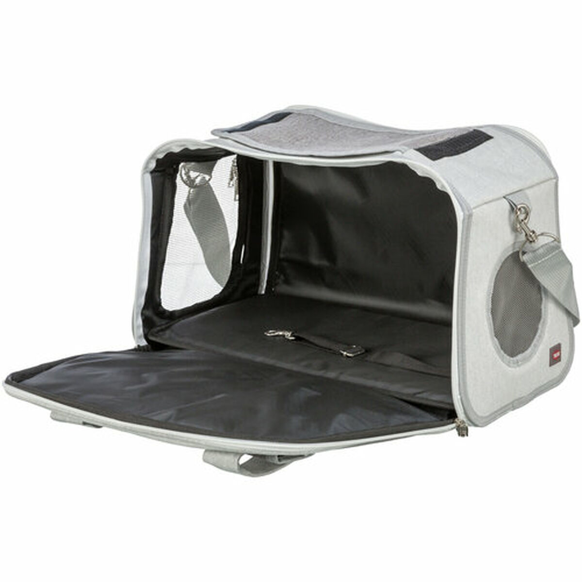 Bolso para Mascotas Trixie Gris 25 × 27 × 42 CM