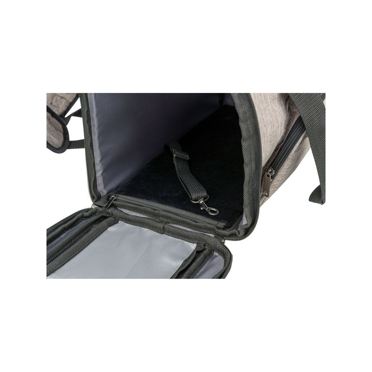 Bolso Bandolera para Mascotas Trixie Marrón Beige 41 × 30 × 21 cm