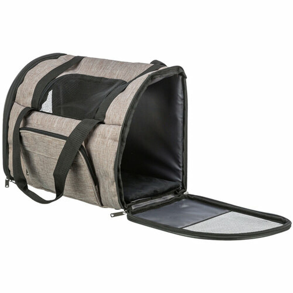 Bolso Bandolera para Mascotas Trixie Marrón Beige 41 × 30 × 21 cm