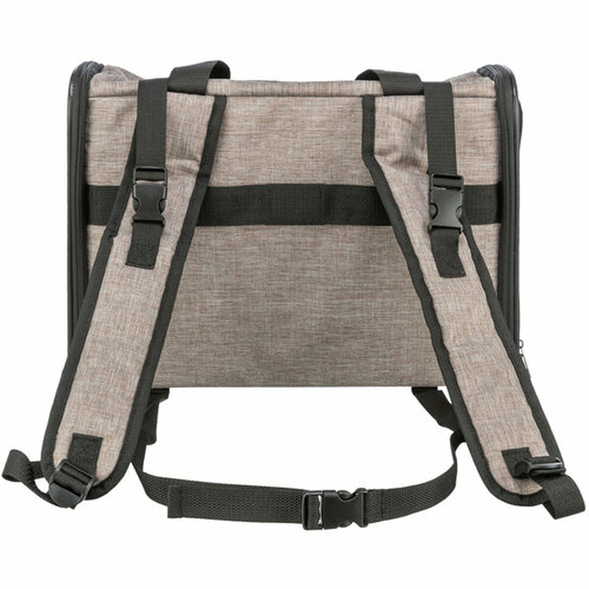 Bolso Bandolera para Mascotas Trixie Marrón Beige 41 × 30 × 21 cm