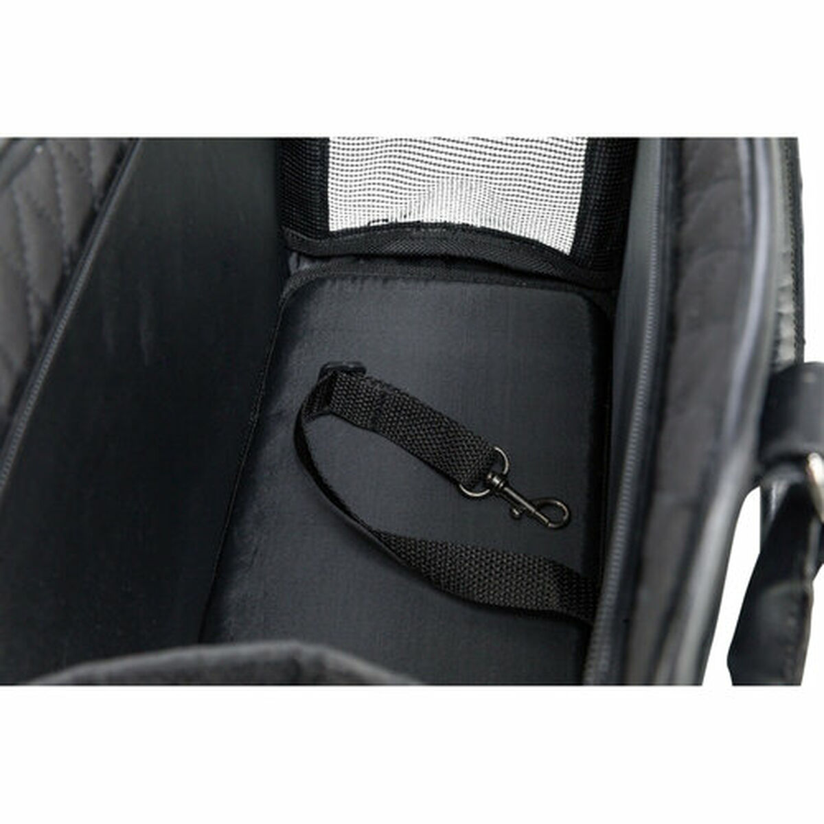 Bolso para Mascotas Trixie Negro 18 × 29 × 37 CM