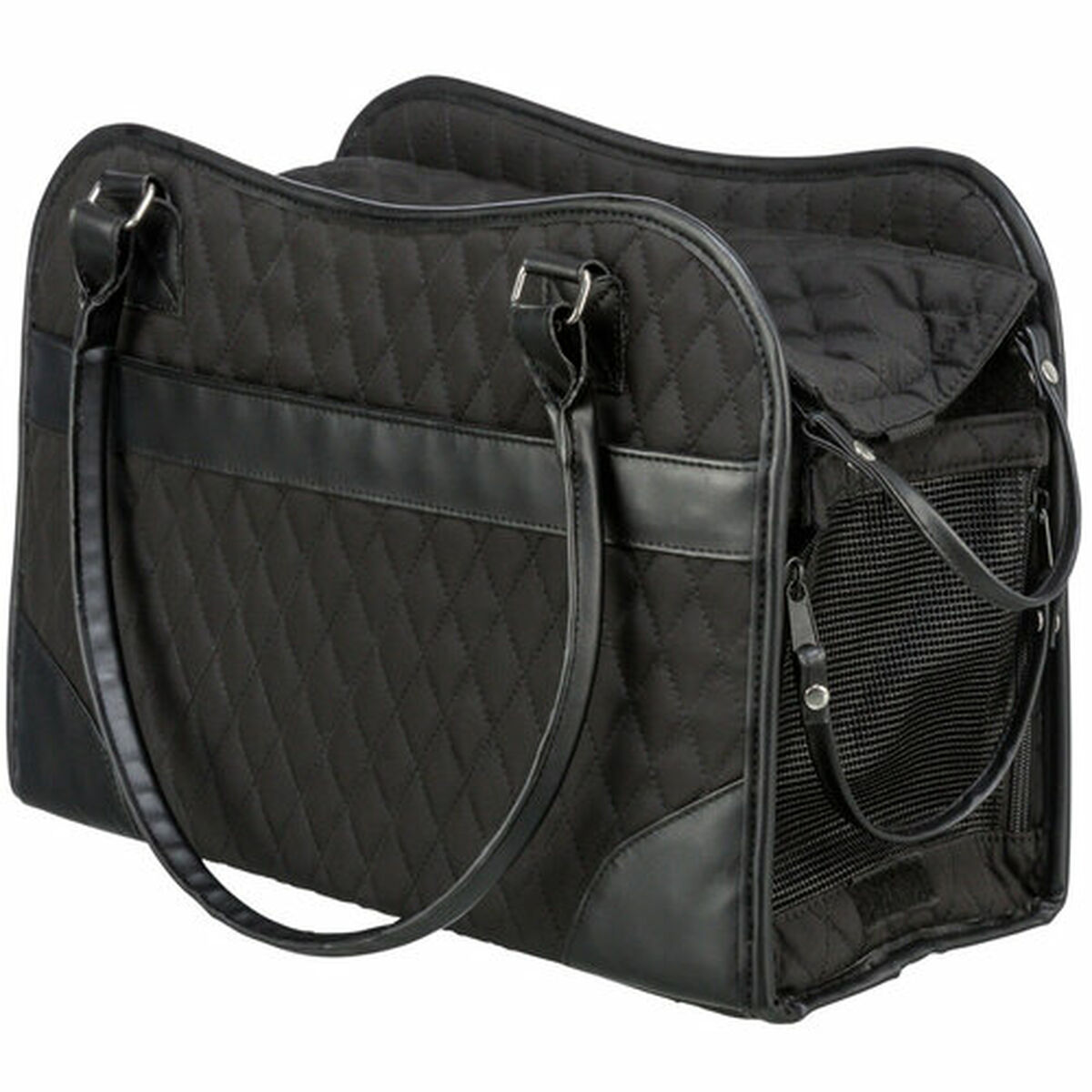 Bolso para Mascotas Trixie Negro 18 × 29 × 37 CM