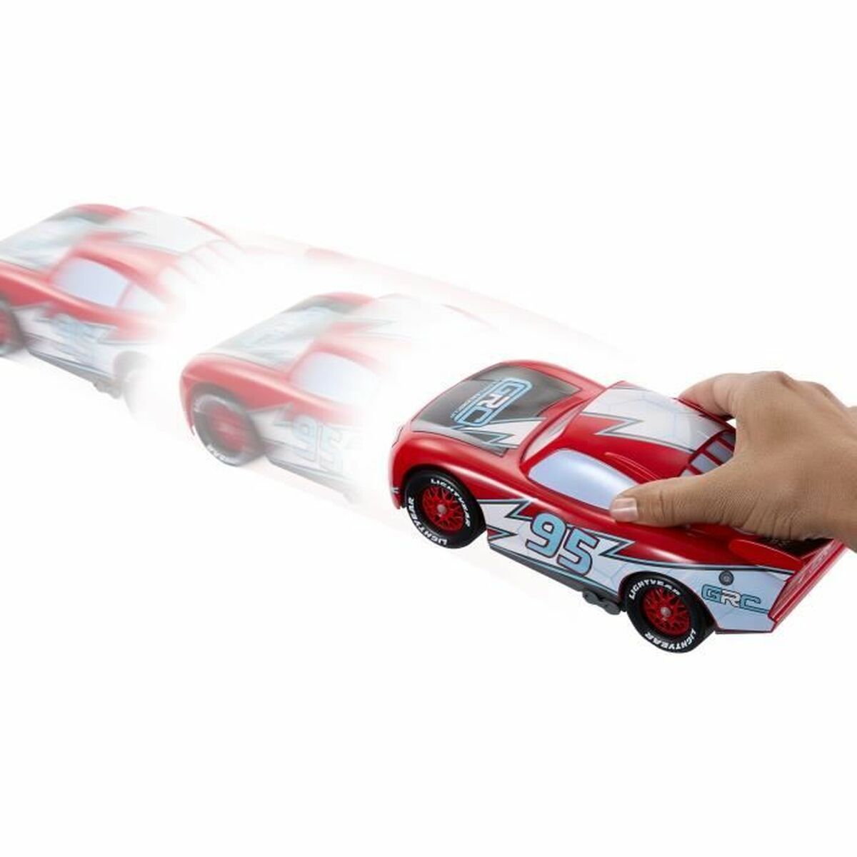 Figura de Acción Disney Flash McQueen Racing and Drifting 5 Piezas