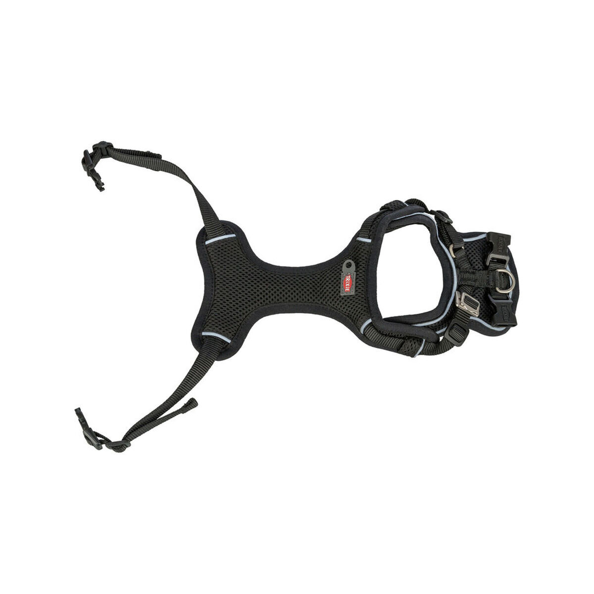 Arnés para Perro Trixie Premium FlexMesh Negro M