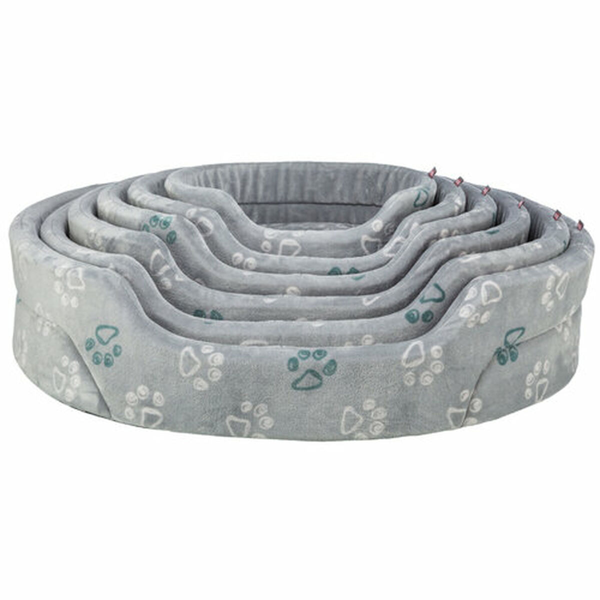 Cama para Perro Trixie Jimmy Gris claro 85 × 75 CM