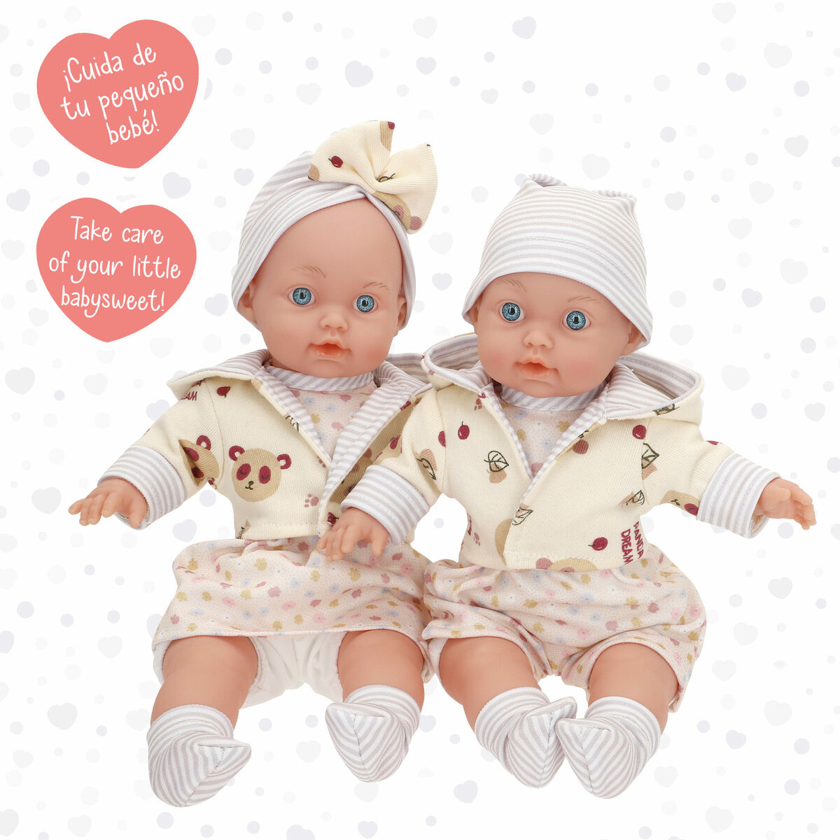 Muñecas Colorbaby 23 X 32 X 7 CM 2 Unidades