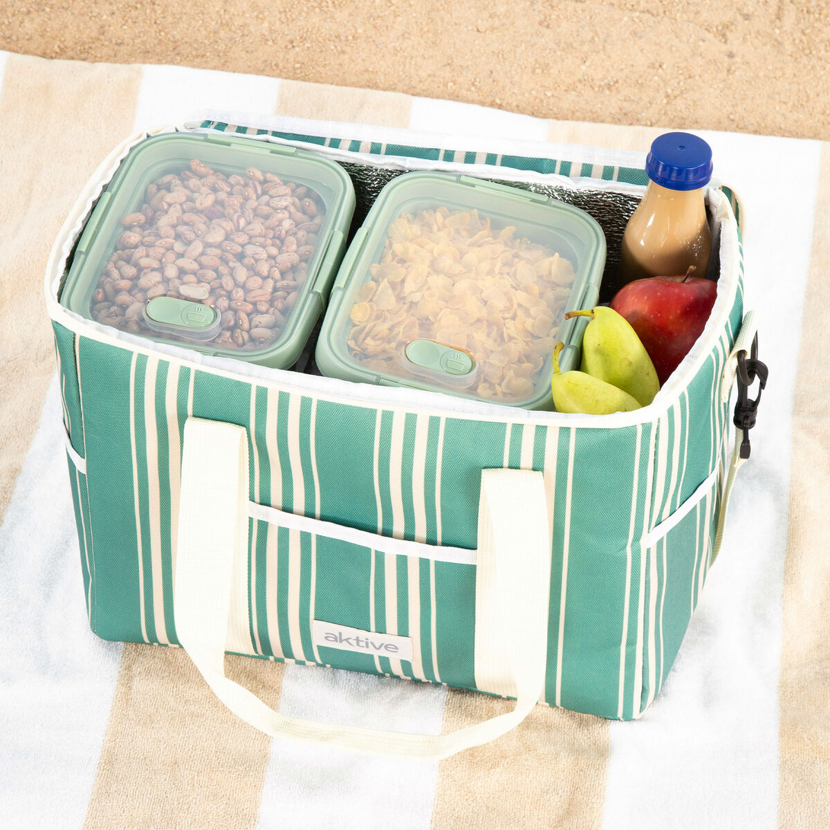 Bolsa Térmica Aktive 35 x 25 x 21 cm (6 Unidades)