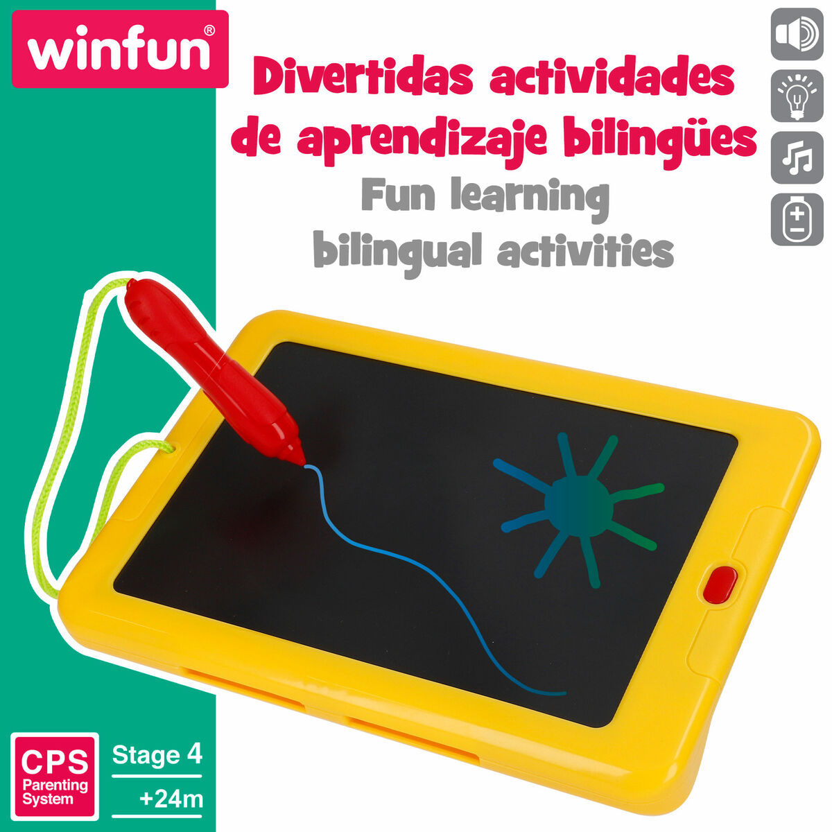 Tablet Interactiva Infantil Winfun (2 Unidades)