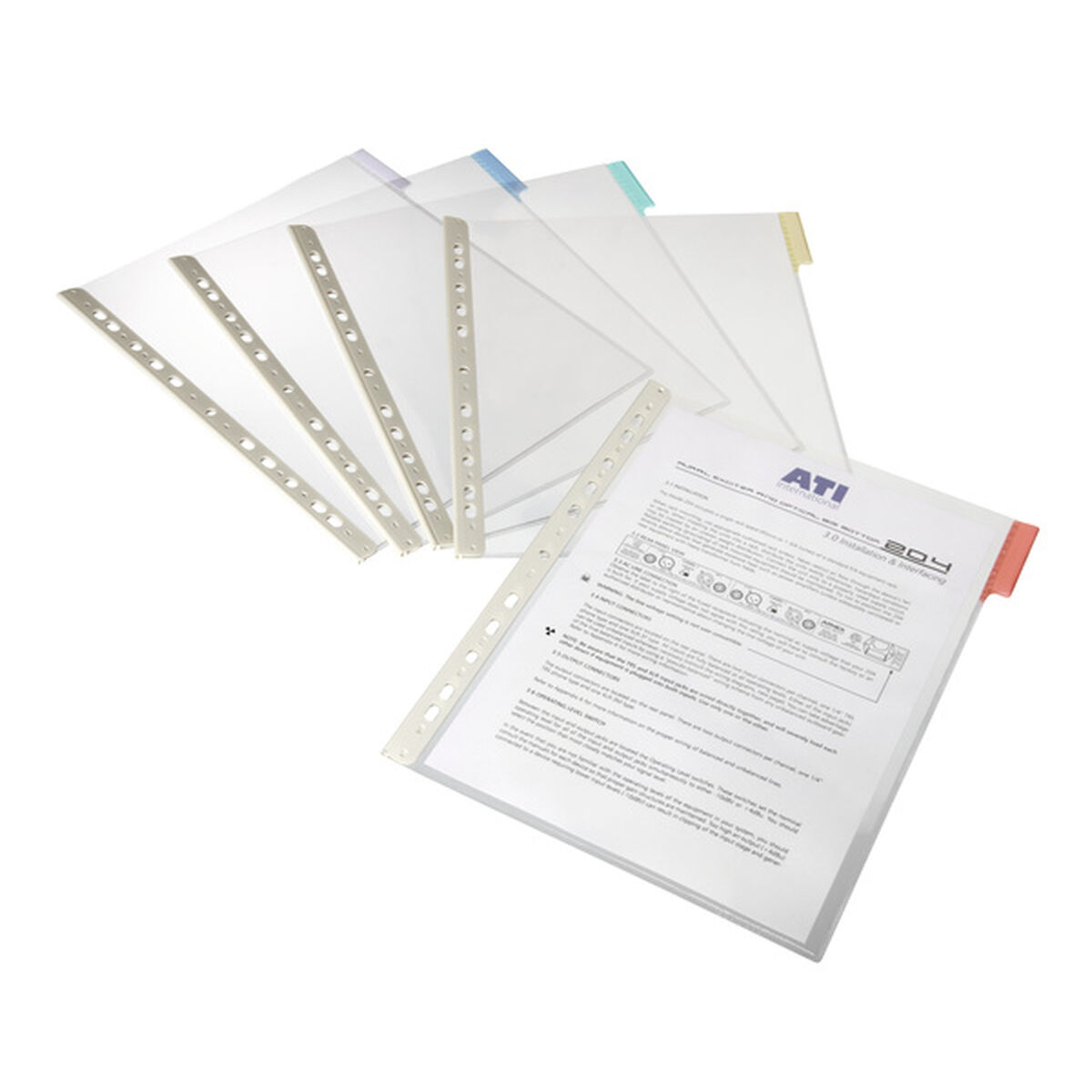 Fundas Durable 560719 Transparente A4 Plástico 210 x 297 mm (5 Unidades)