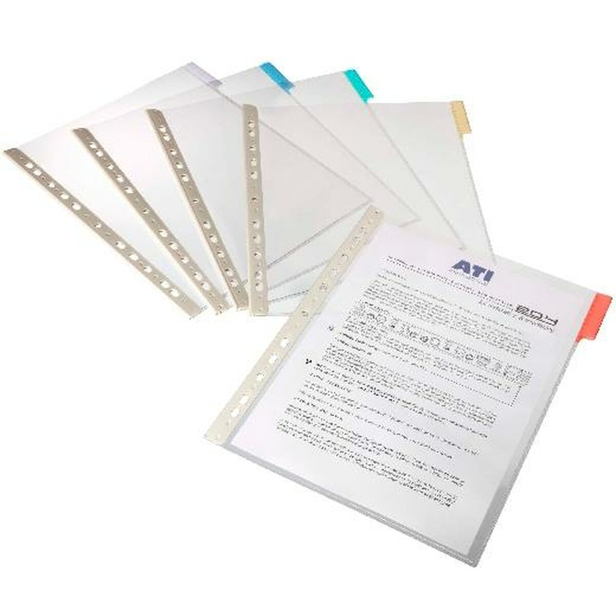 Fundas Durable 560719 Transparente A4 Plástico 210 x 297 mm (5 Unidades)