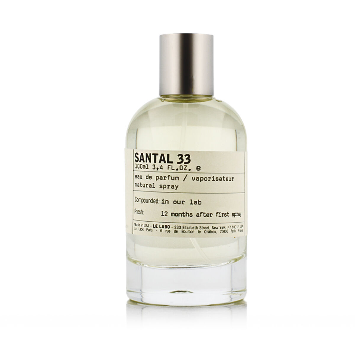 Perfume Unisex Le Labo SANTAL 33