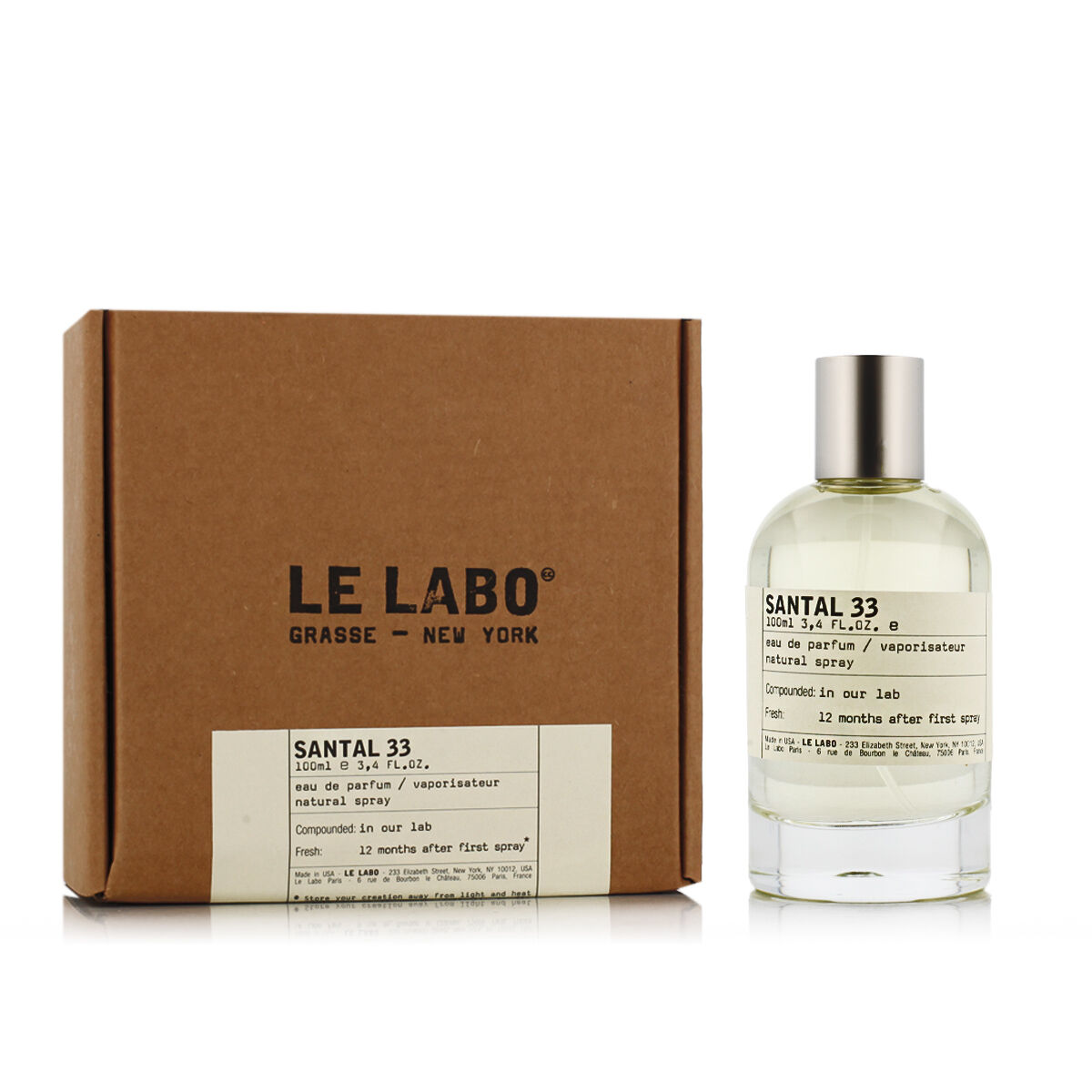 Perfume Unisex Le Labo SANTAL 33
