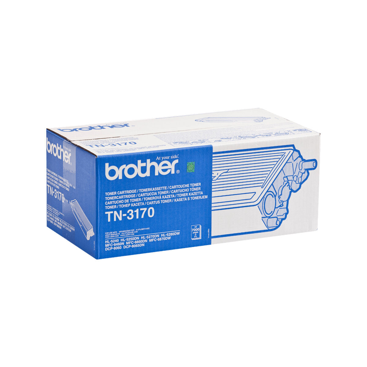 Tóner Brother TN3170 Negro (3 Unidades)