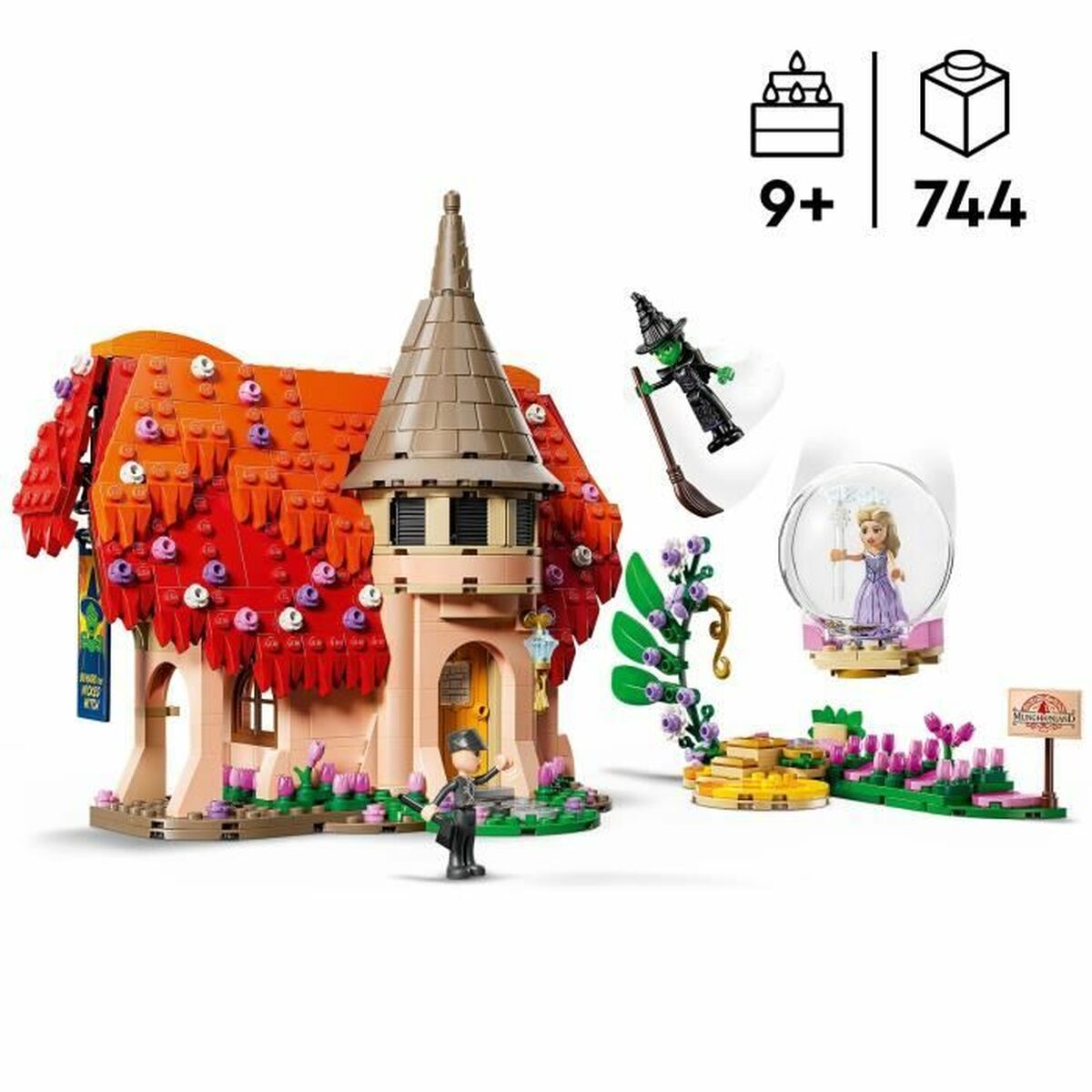 Juego de Construcción con Bloques Lego Wicked 75690 744 Piezas