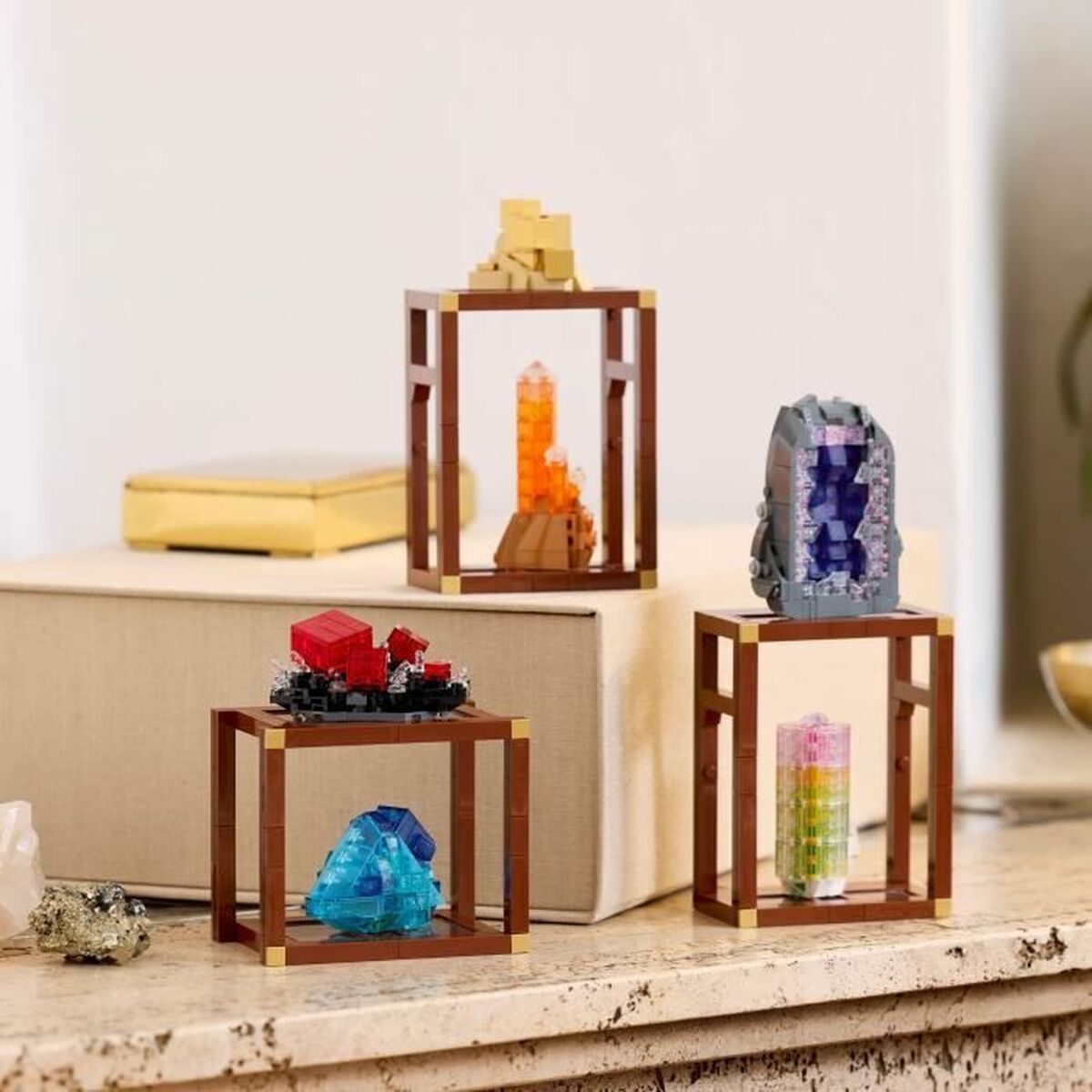 Juego de Construcción con Bloques Lego Mineral 21362 880 Piezas