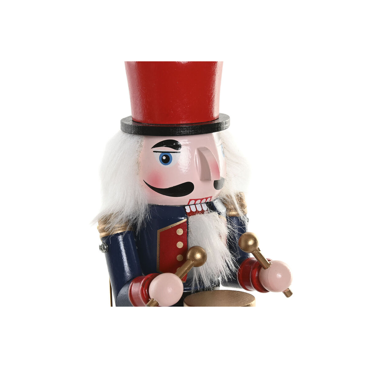 Adorno Navideño Home ESPRIT Multicolor Cascanueces 10 x 10 x 30 cm