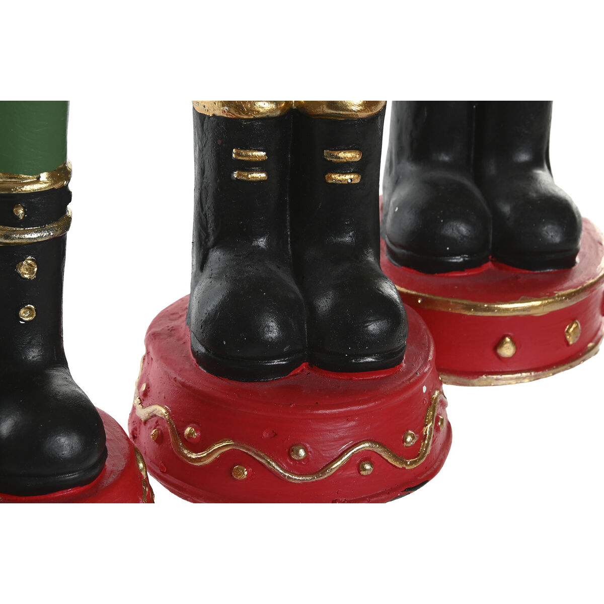 Adorno Navideño Home ESPRIT Multicolor Cascanueces 14 x 13 x 48 cm (3 Unidades)