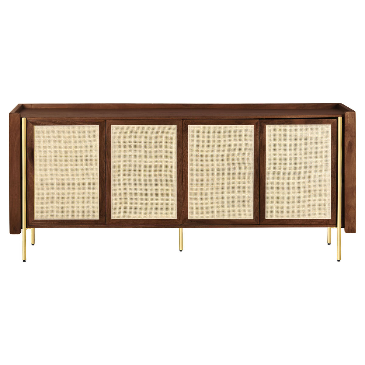 Aparador Home ESPRIT Fibra Madera de mango 180 x 40 x 80 cm