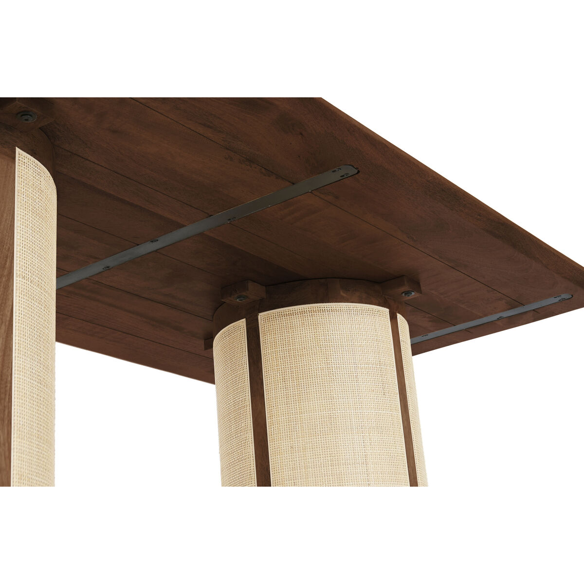 Mesa de Comedor Home ESPRIT Fibra Madera de mango 200 x 100 x 76 cm