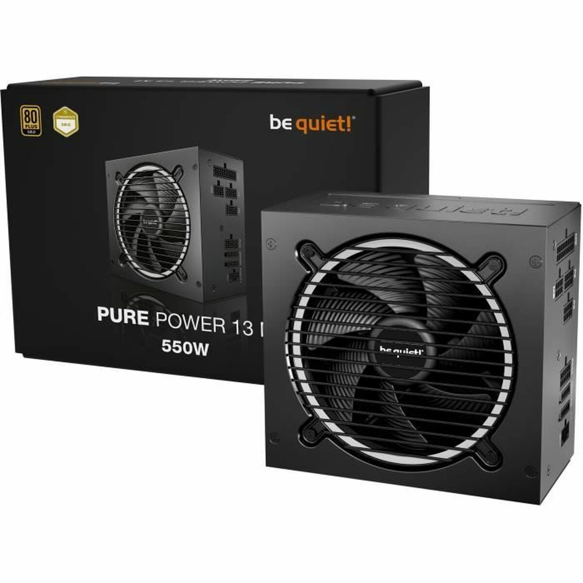 Fuente de Alimentación Be Quiet! BP024EU ATX 550 W 80 Plus Gold