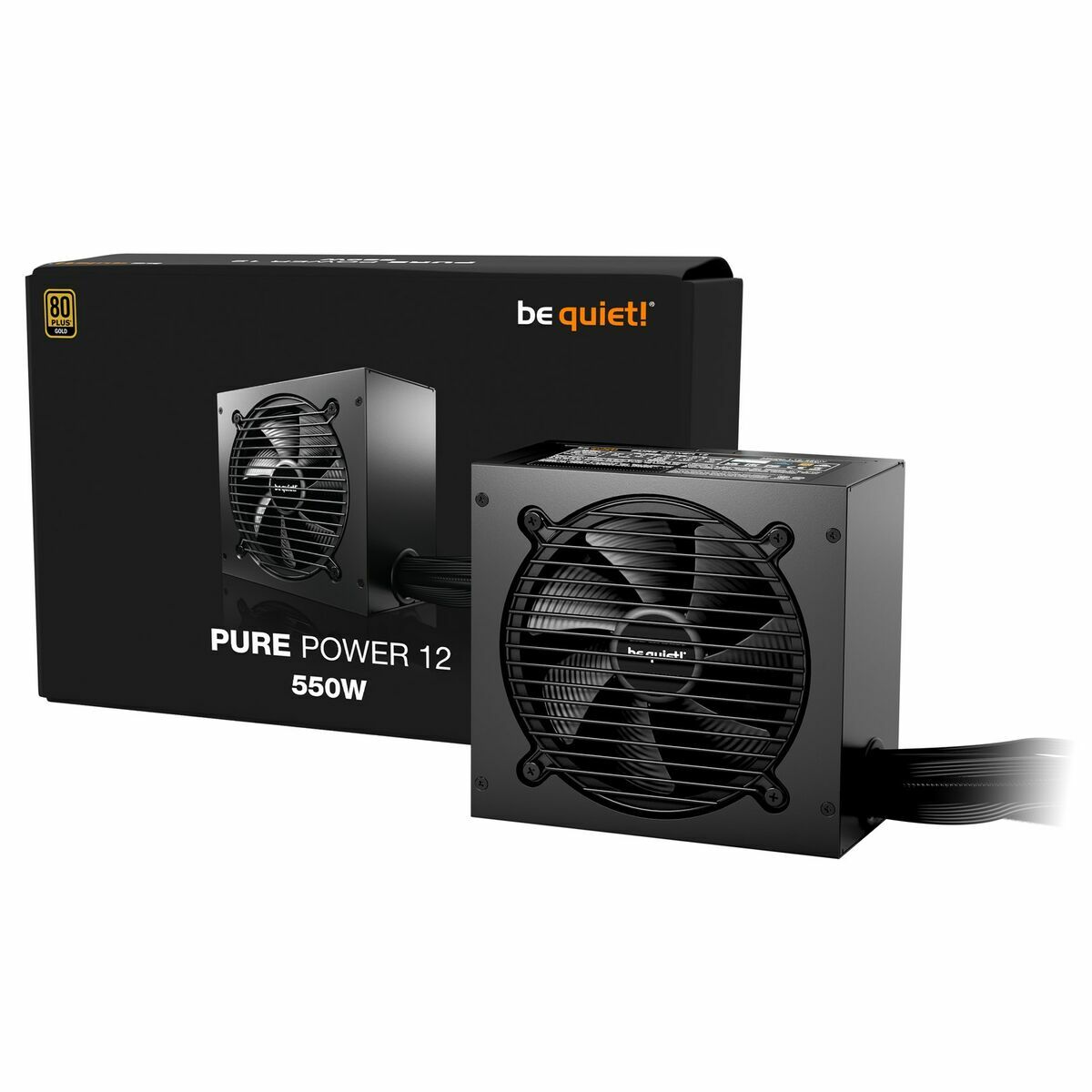 Fuente de Alimentación Be Quiet! BP001EU ATX 550 W 80 Plus Gold