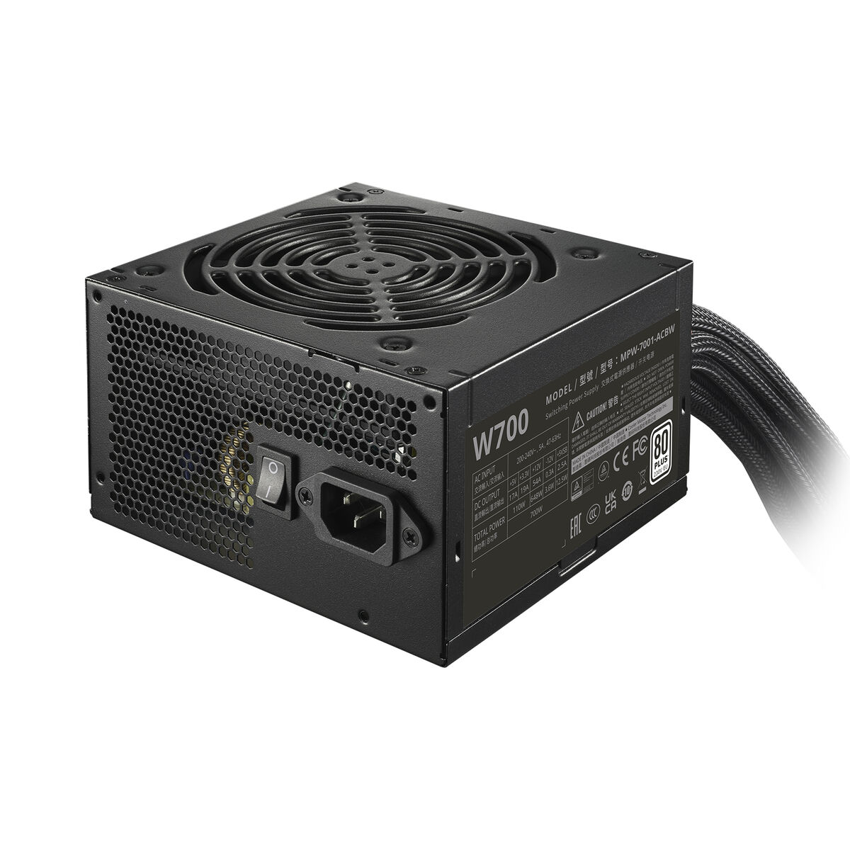 Fuente de Alimentación Cooler Master ATX 700 W 110 W 80 PLUS