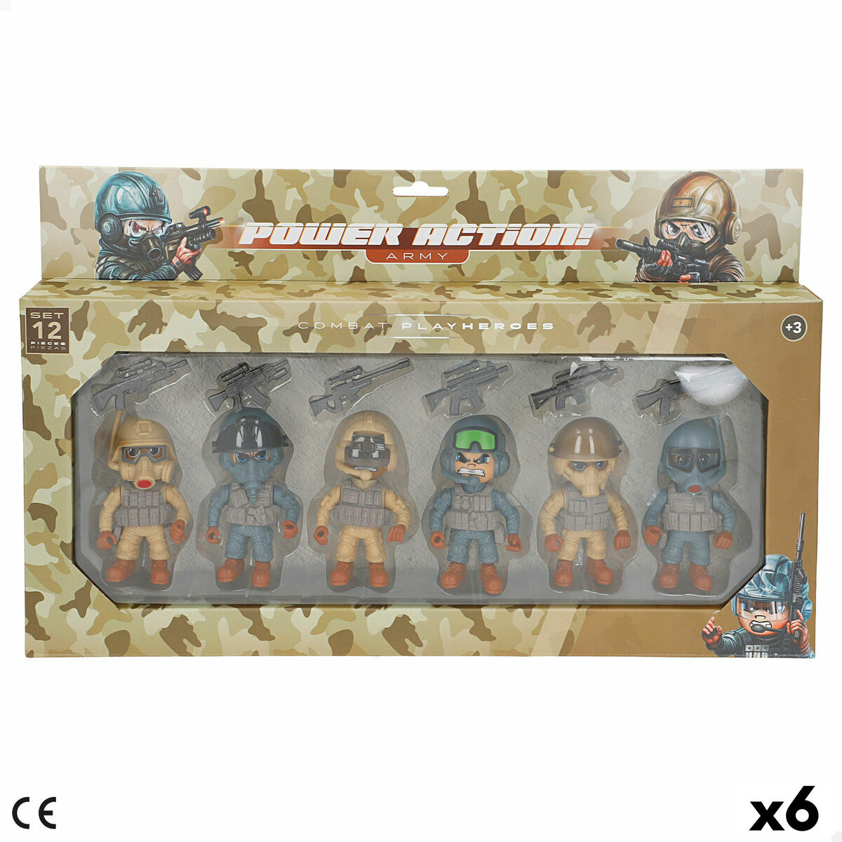 Playset Colorbaby 5 X 8,5 X 3,5 CM (6 Unidades)