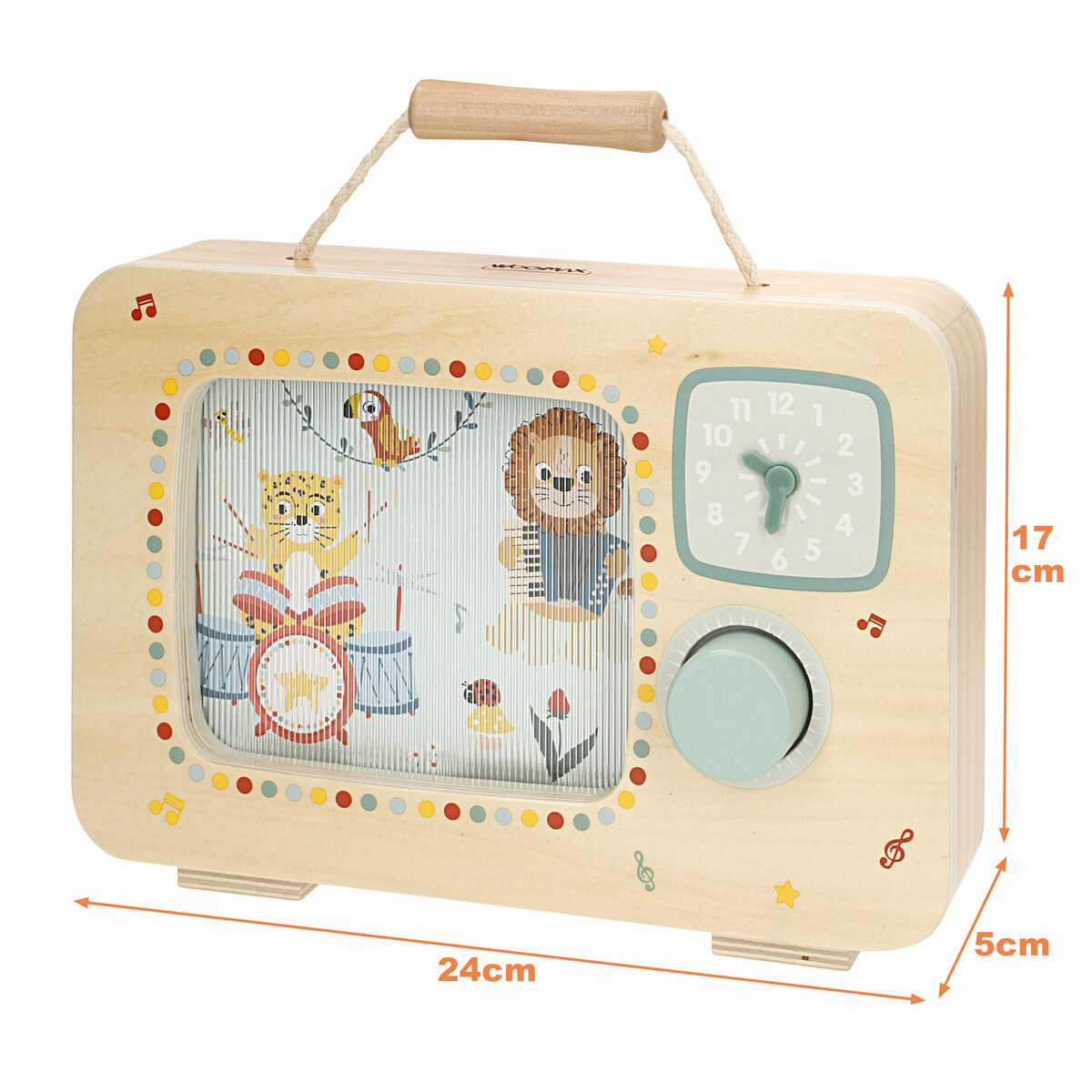 Juguete Interactivo Woomax 24 x 17 x 5 cm (4 Unidades)