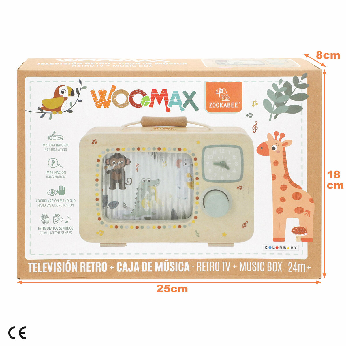 Juguete Interactivo Woomax 24 x 17 x 5 cm (4 Unidades)