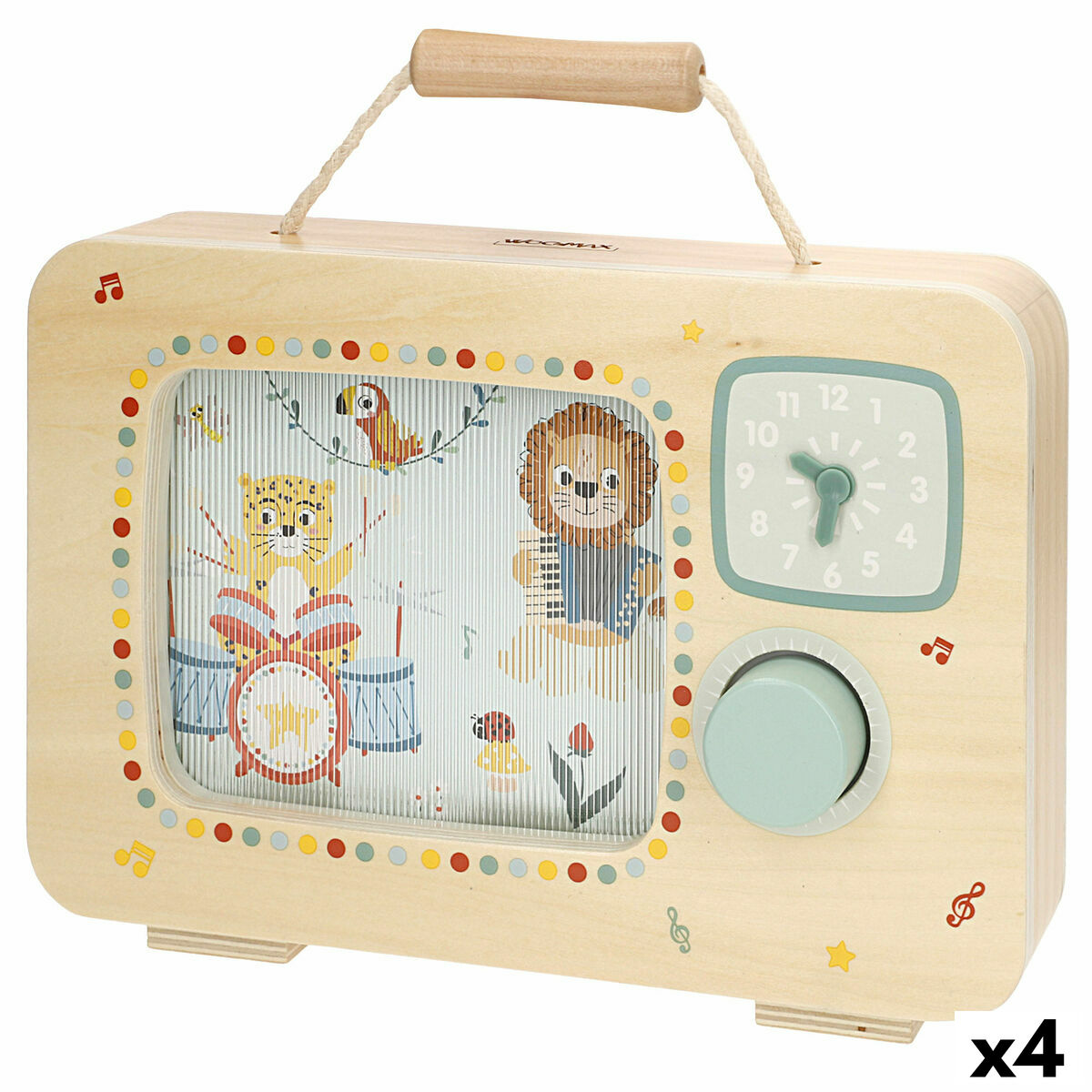 Juguete Interactivo Woomax 24 x 17 x 5 cm (4 Unidades)