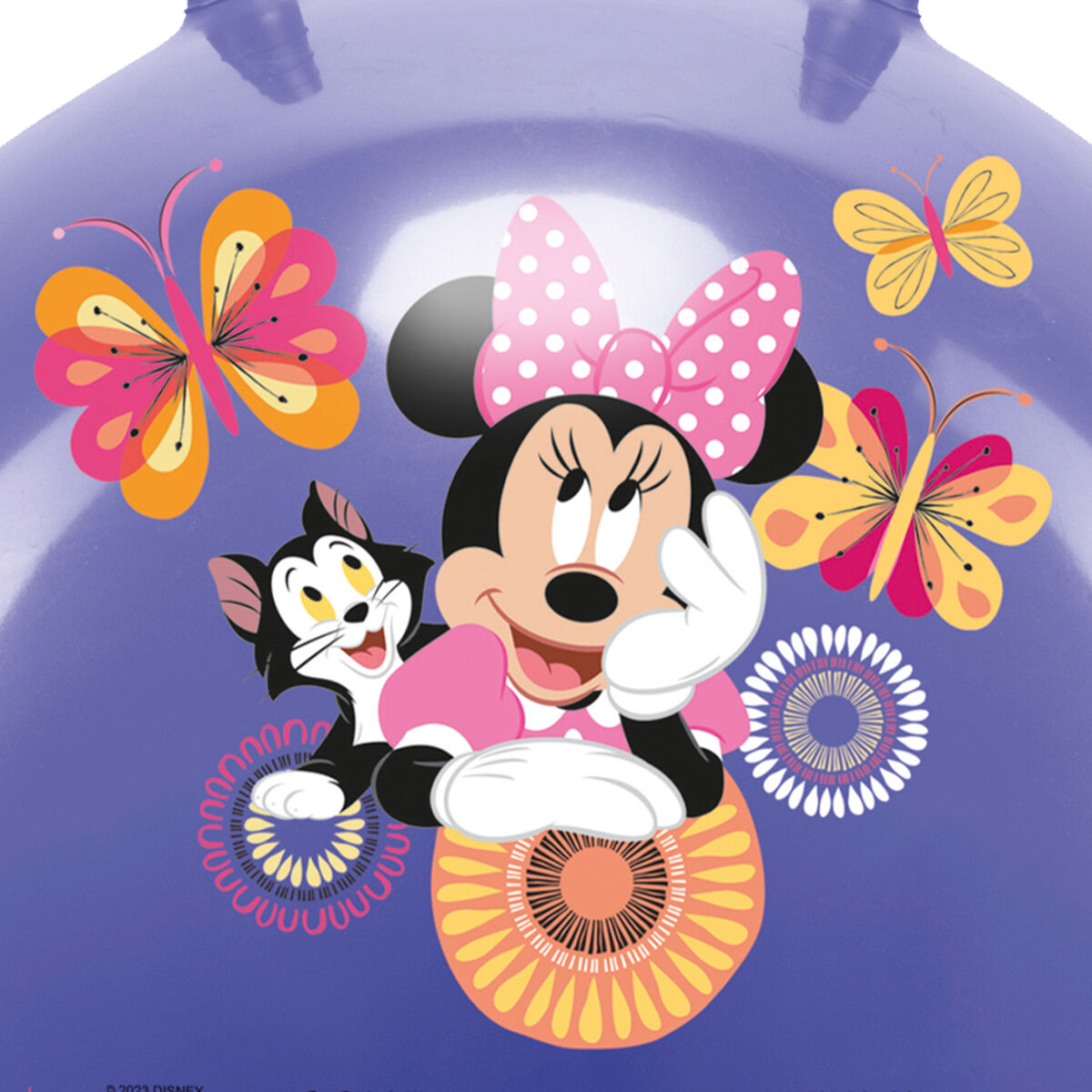 Pelota Saltarina Minnie Mouse Morado (10 Unidades)