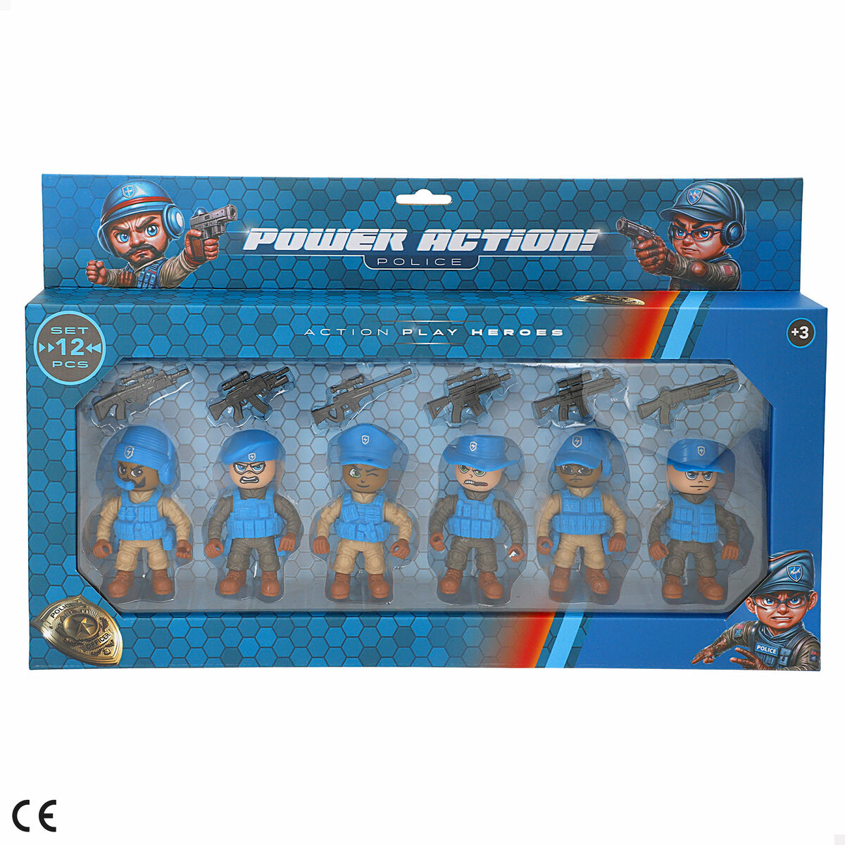 Playset Colorbaby 5 x 8 x 4 cm (6 Unidades)