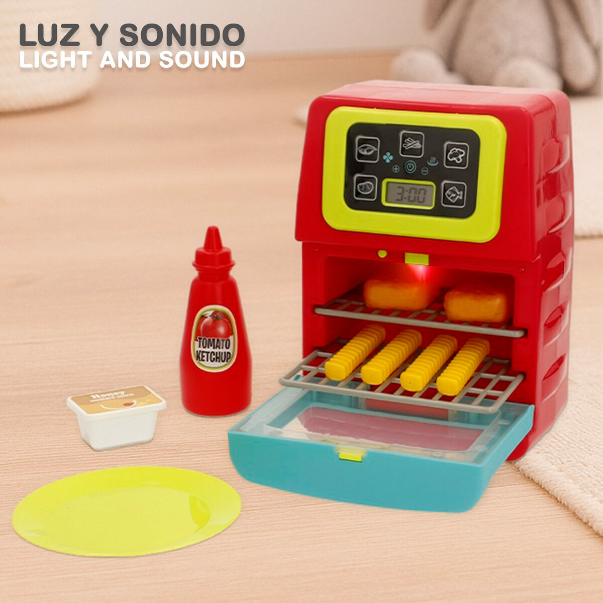 Freidora de juguete PlayGo 14 X 19,5 X 11 CM (4 Unidades)