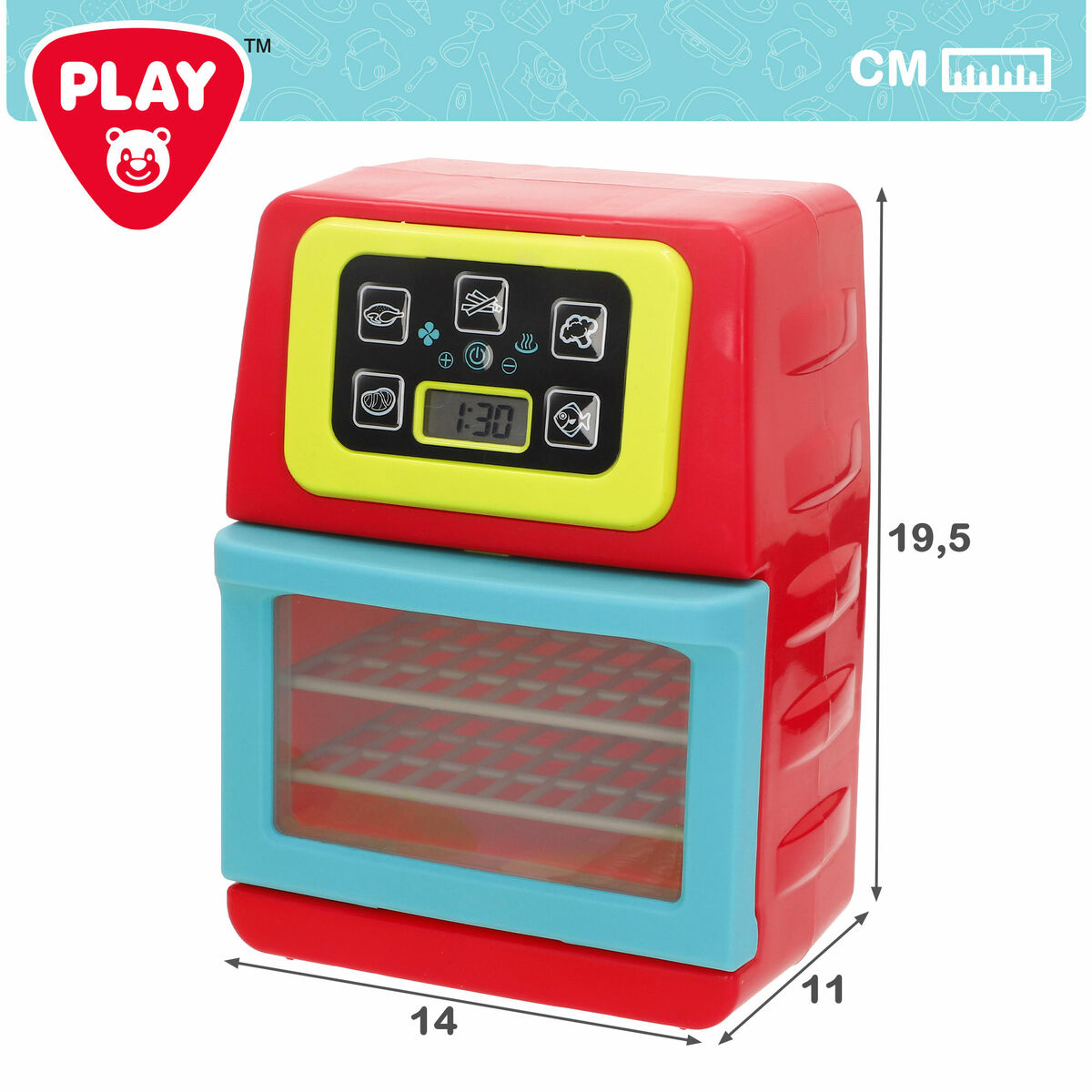 Freidora de juguete PlayGo 14 X 19,5 X 11 CM (4 Unidades)